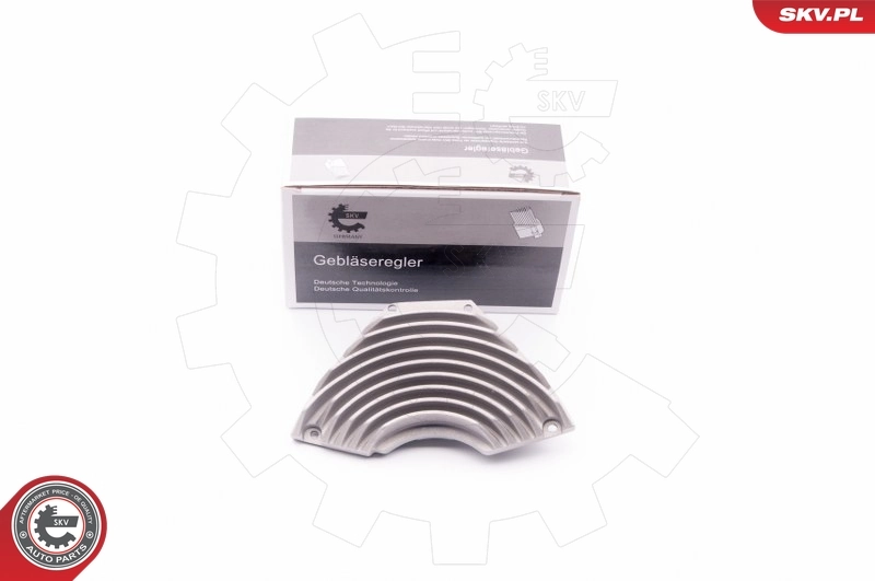 Resistor, interior blower